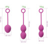 Вагинальные шарики со смещенным центром тяжести SVAKOM NOVA BALL SSYB-PMR